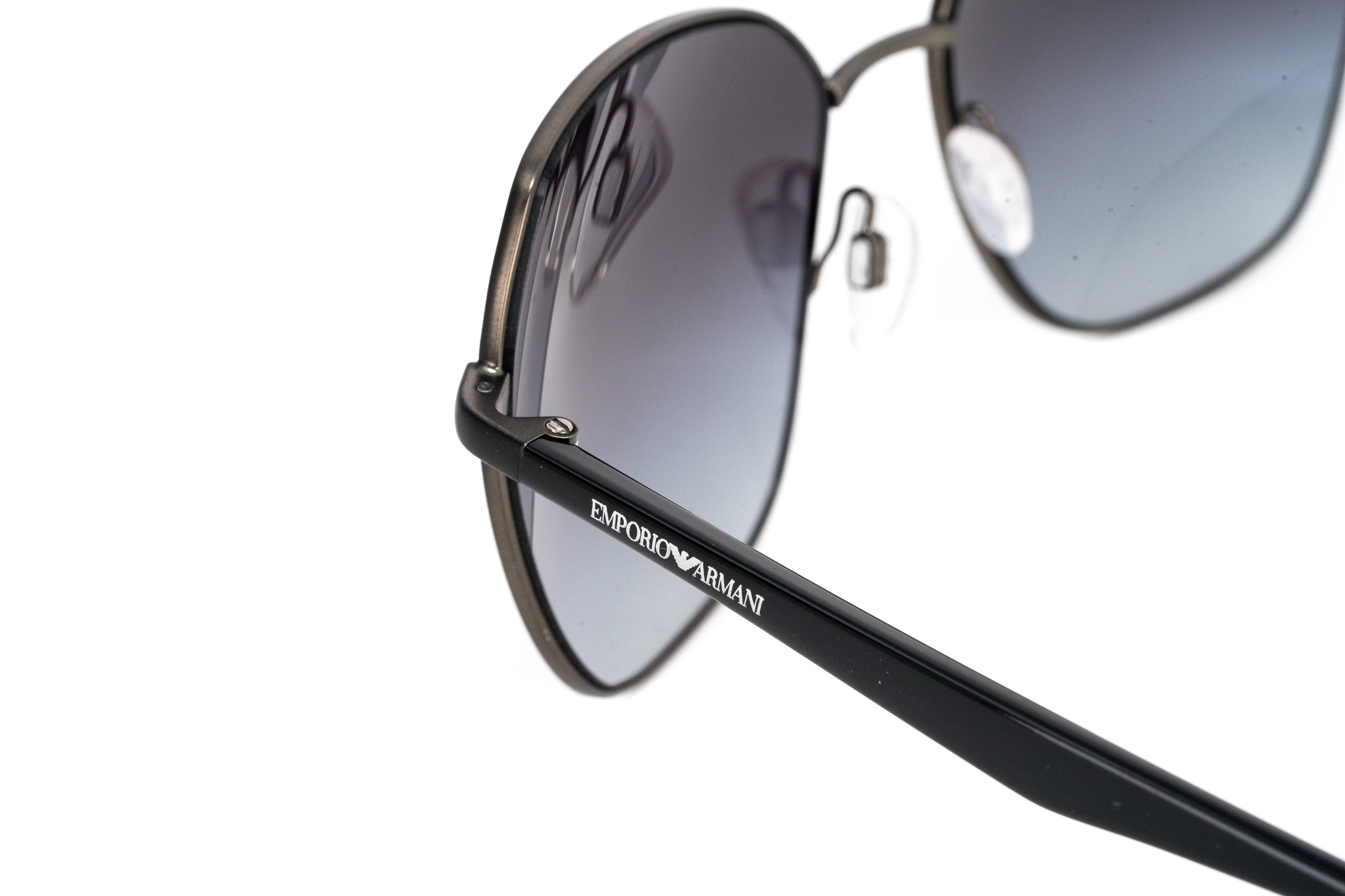 Emporio Armani Women's Sunglasses Butterfly Grey - Image 6
