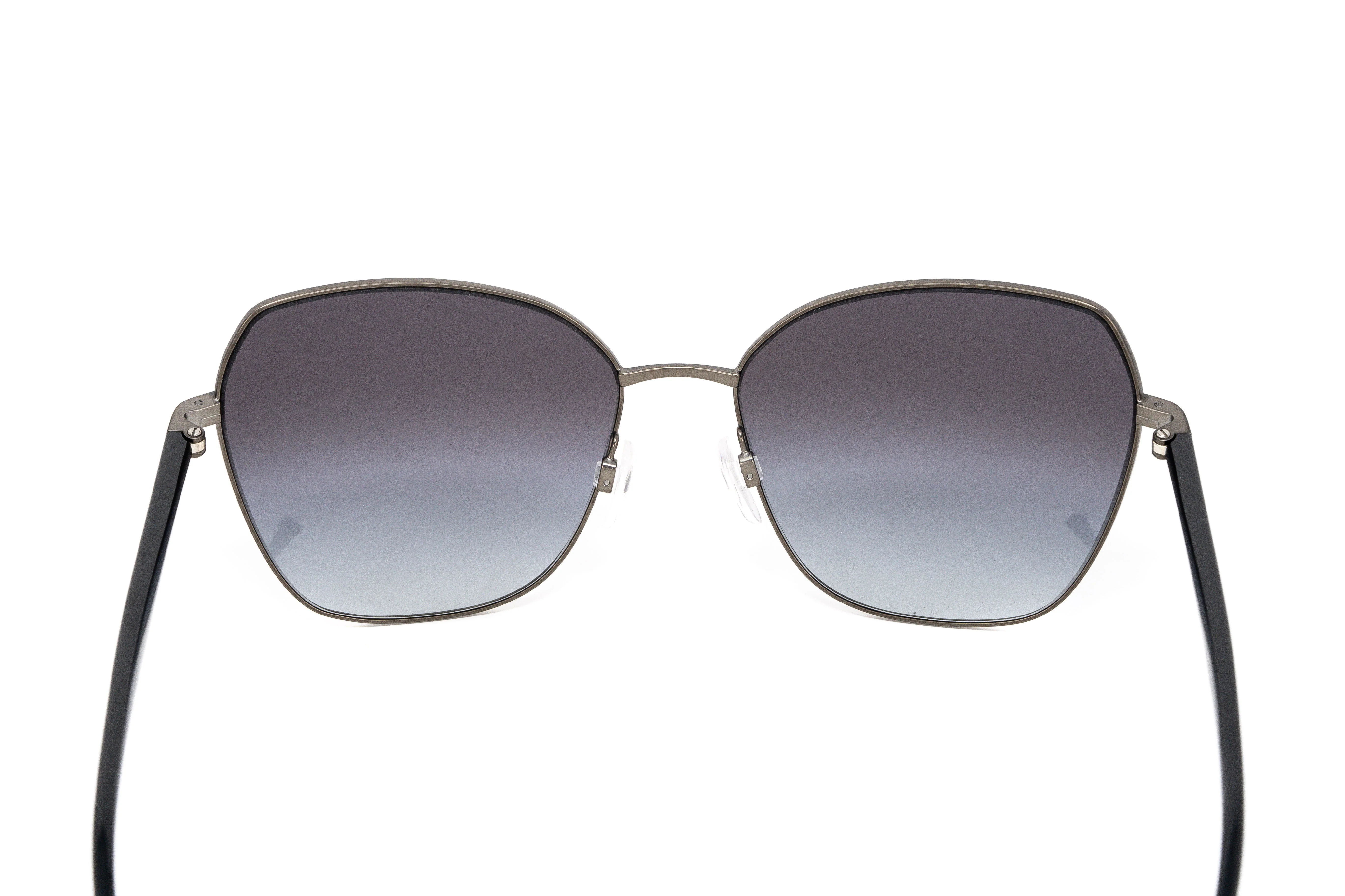 Emporio Armani Women's Sunglasses Butterfly Grey - Image 7