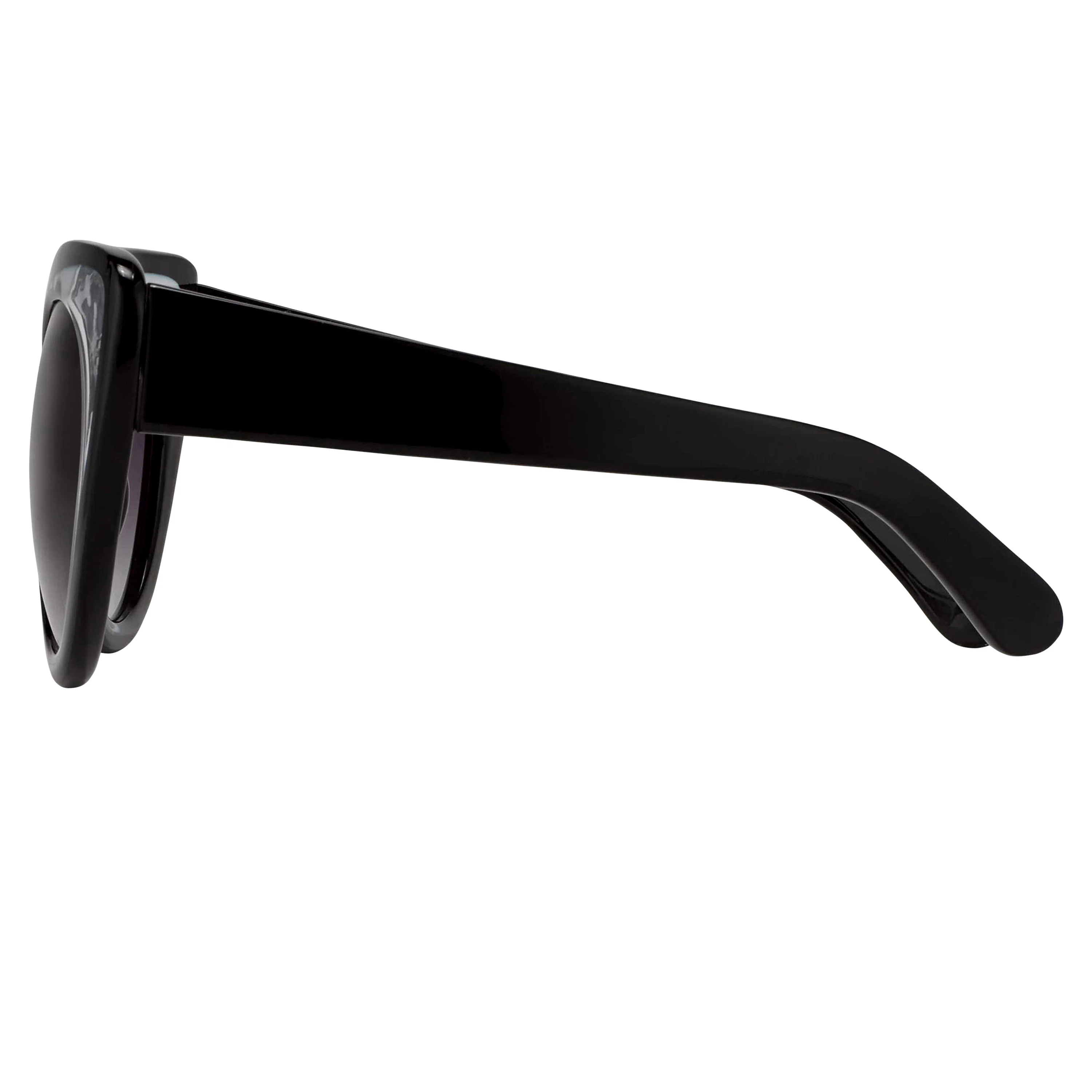 Erdem Ladies Cat Eye Grey Sunglasses - Image 3