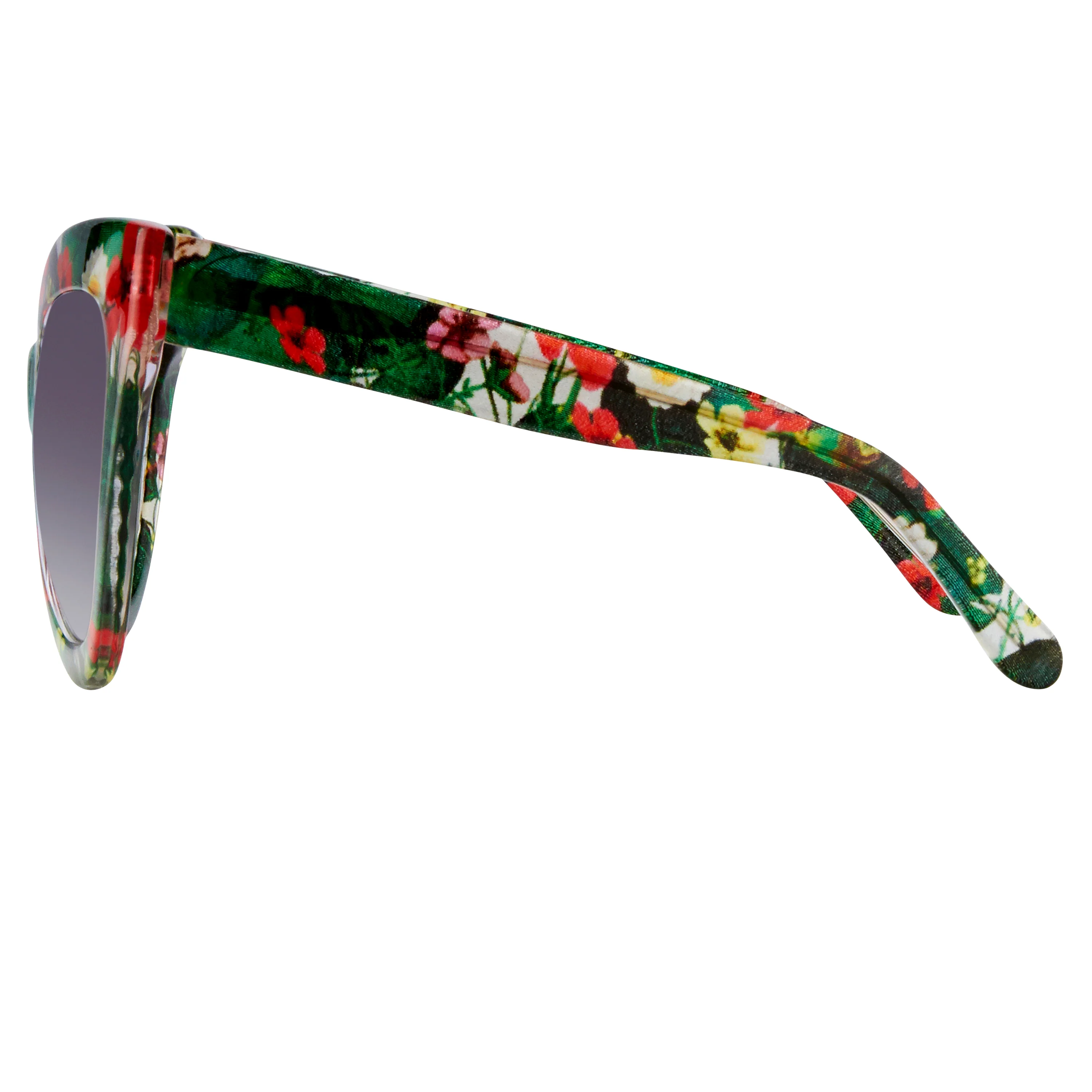 Erdem Ladies Cat Eye Grey Sunglasses - Image 3