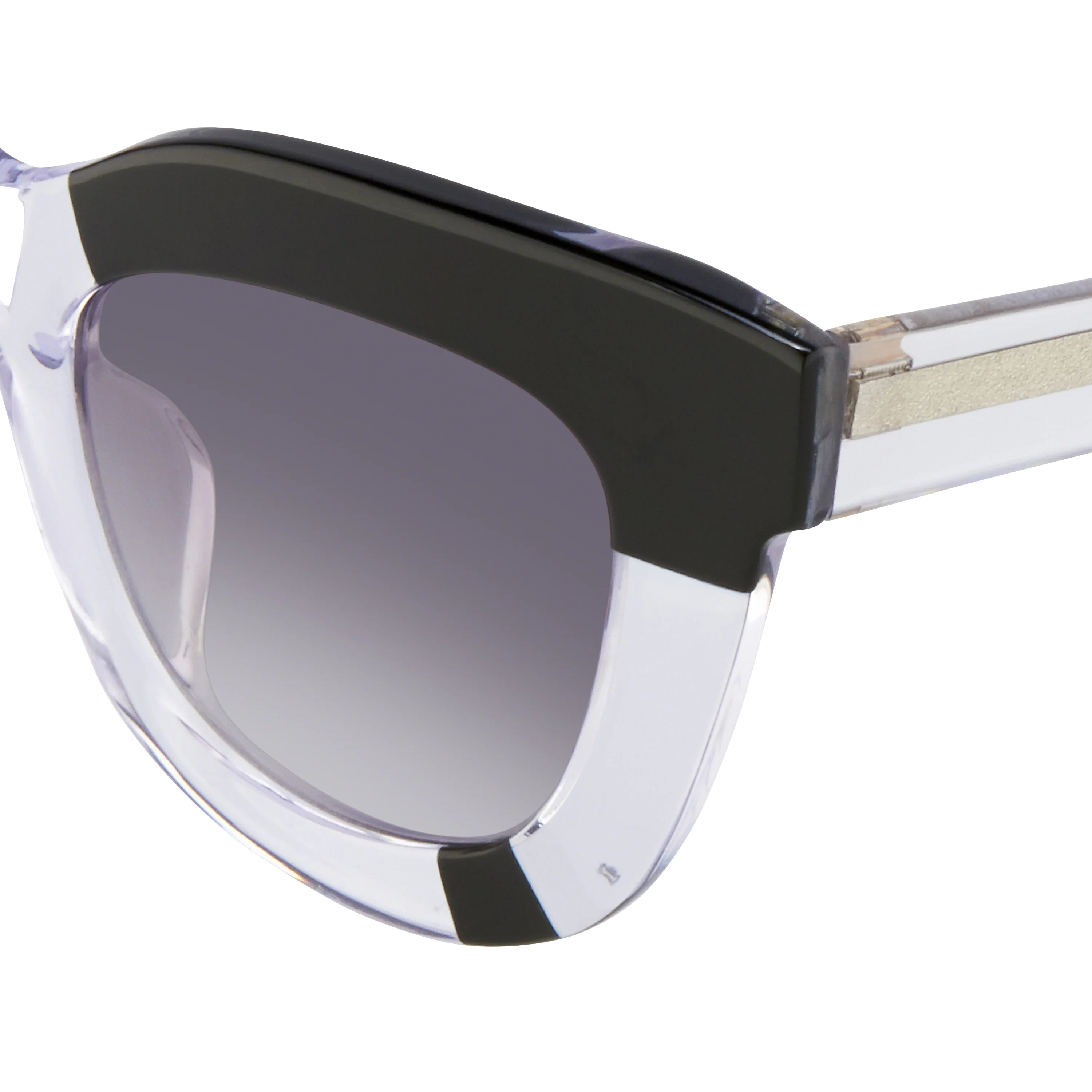 Erdem Ladies Oversized Grey Sunglasses - Image 3