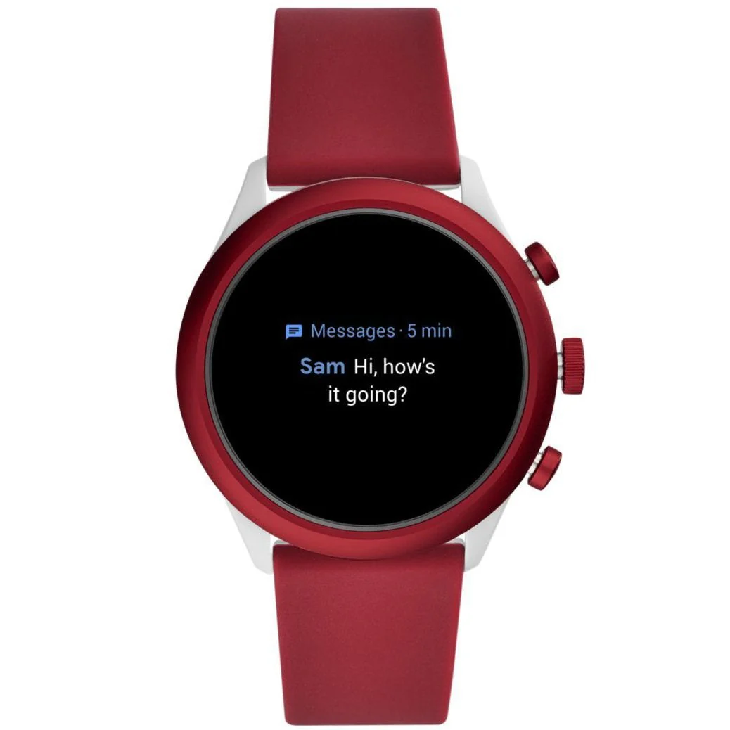 Fossil Red Gen 4 Sport Smartwatch - Image 3