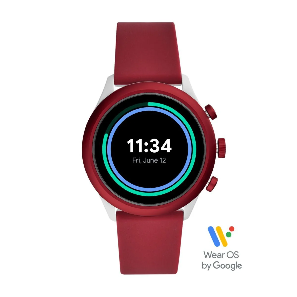 Fossil Red Gen 4 Sport Smartwatch - Image 4