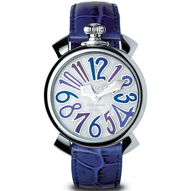 Gaga Milano Ladies Blue Manuale Steel Watch