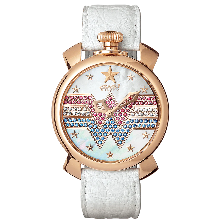 Gaga Milano Ladies White Manuale Wonder Watch