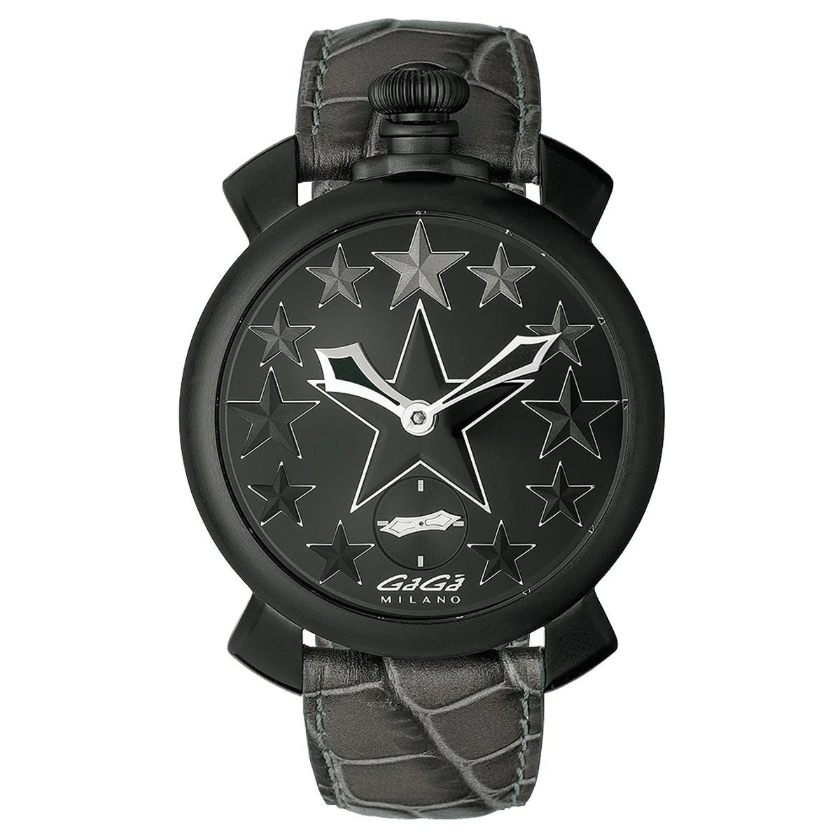 GaGà Milano Watch Manuale 48MM Stars Black PVD