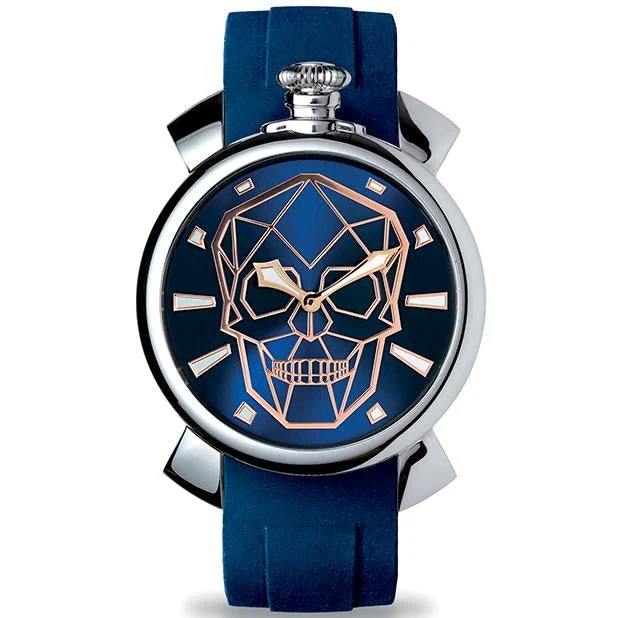 Gaga Milano Men's Blue Slim Watch