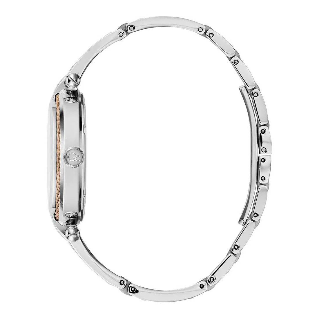 GC CableBijou Ladies Silver Watch - Image 4