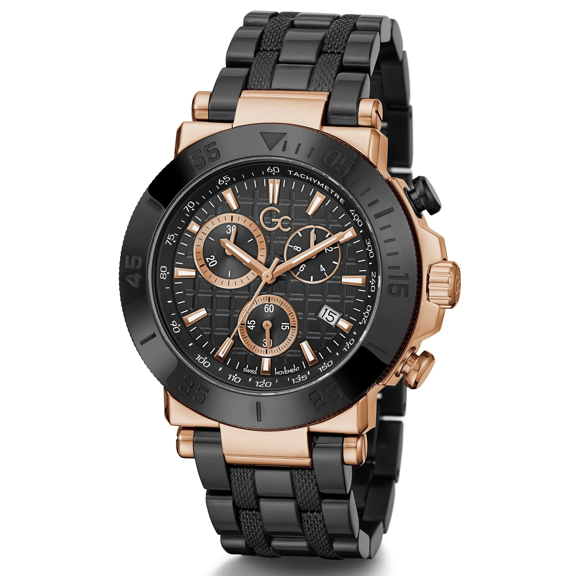 Gc One Men's Black Watch - Image 3