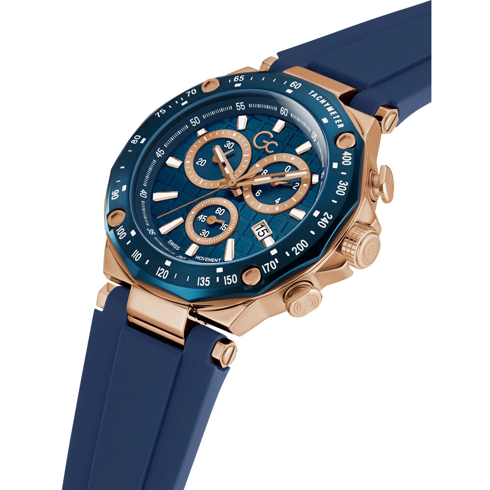 GC Spirit Sport Men's Blue Watch - Image 2