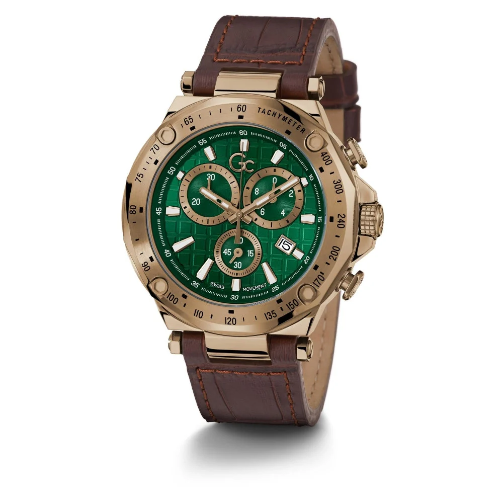 Gc Spirit Sport Men's Green Watch - Image 5