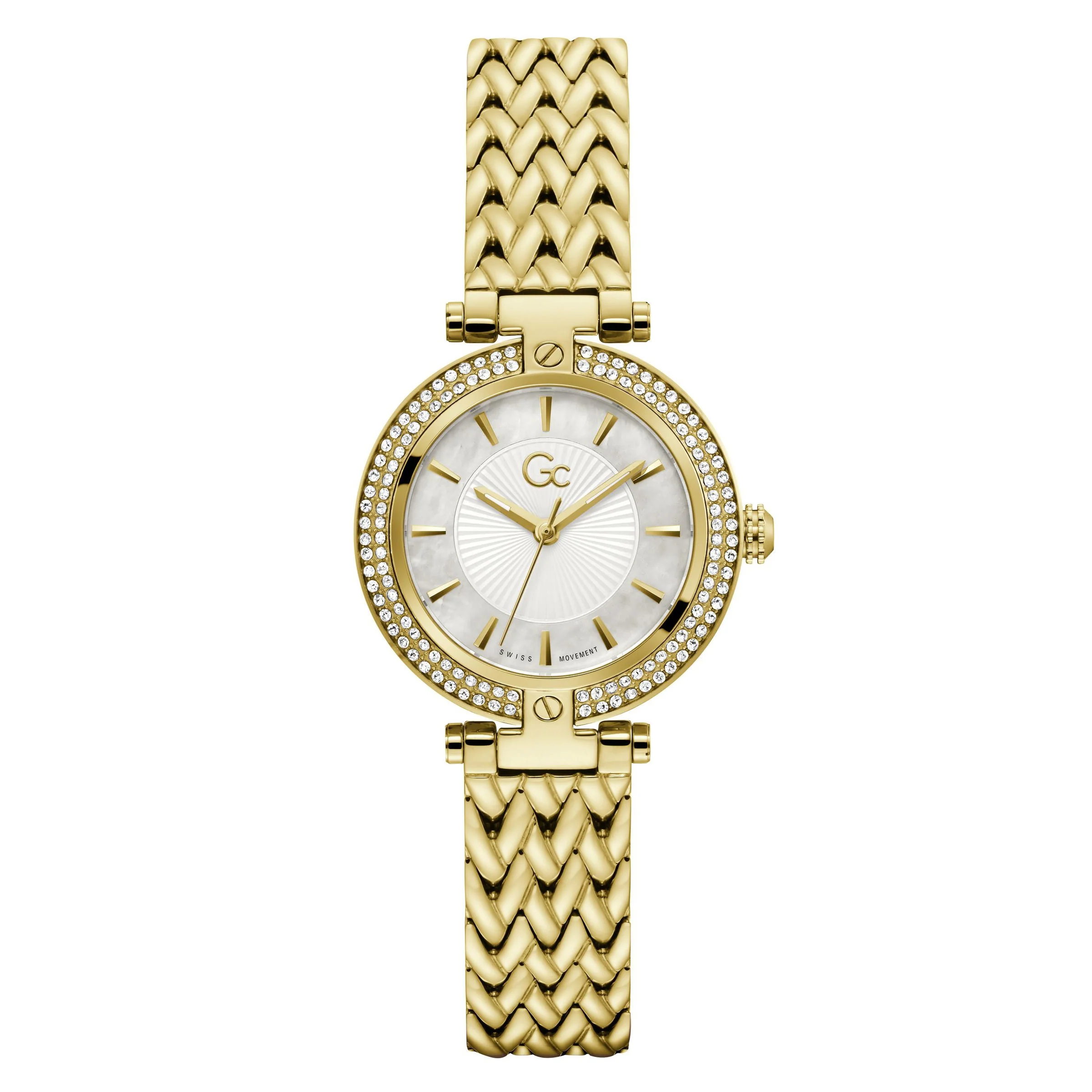 Gc Vogue Ladies White Watch