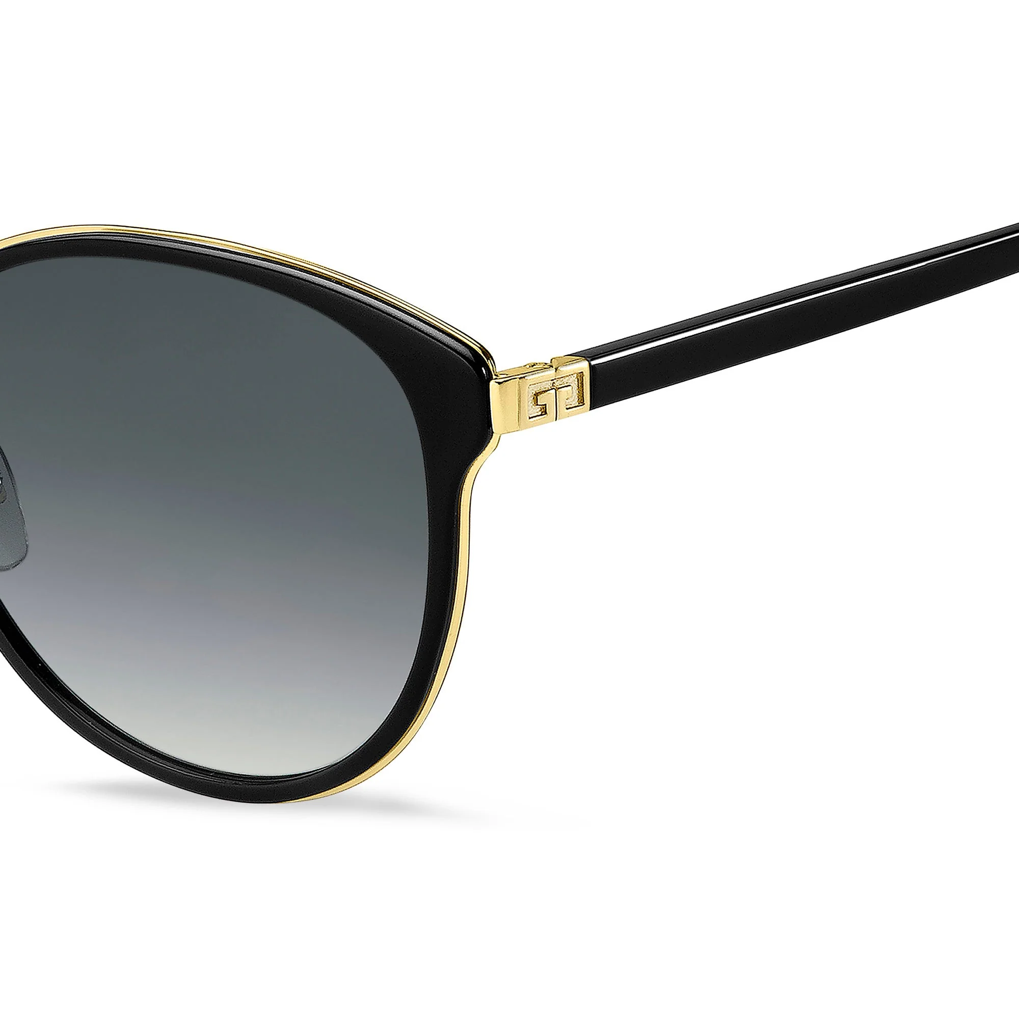 Givenchy GV 7161/G/S 2M2 579O (GV9)Women's Black Gold Sunglasses - Image 3
