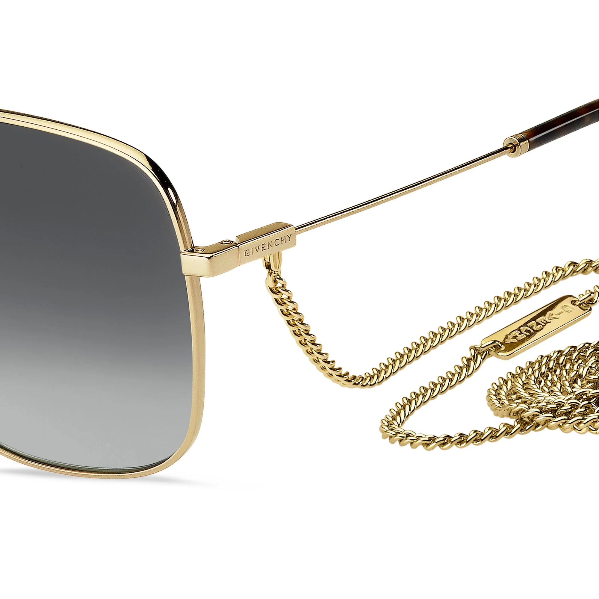 Givenchy GV 7183/S J5G 639O(GV18) Women's Gold Sunglasses - Image 4