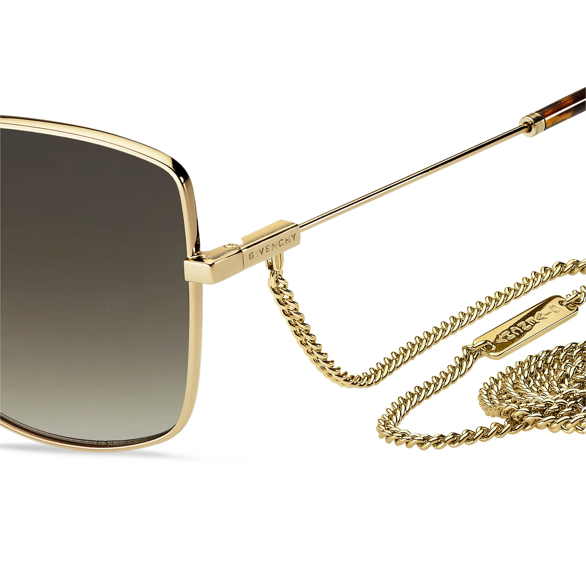Givenchy GV 7184/G/S J5G 61HA(GV20) Women's Gold Sunglasses - Image 4