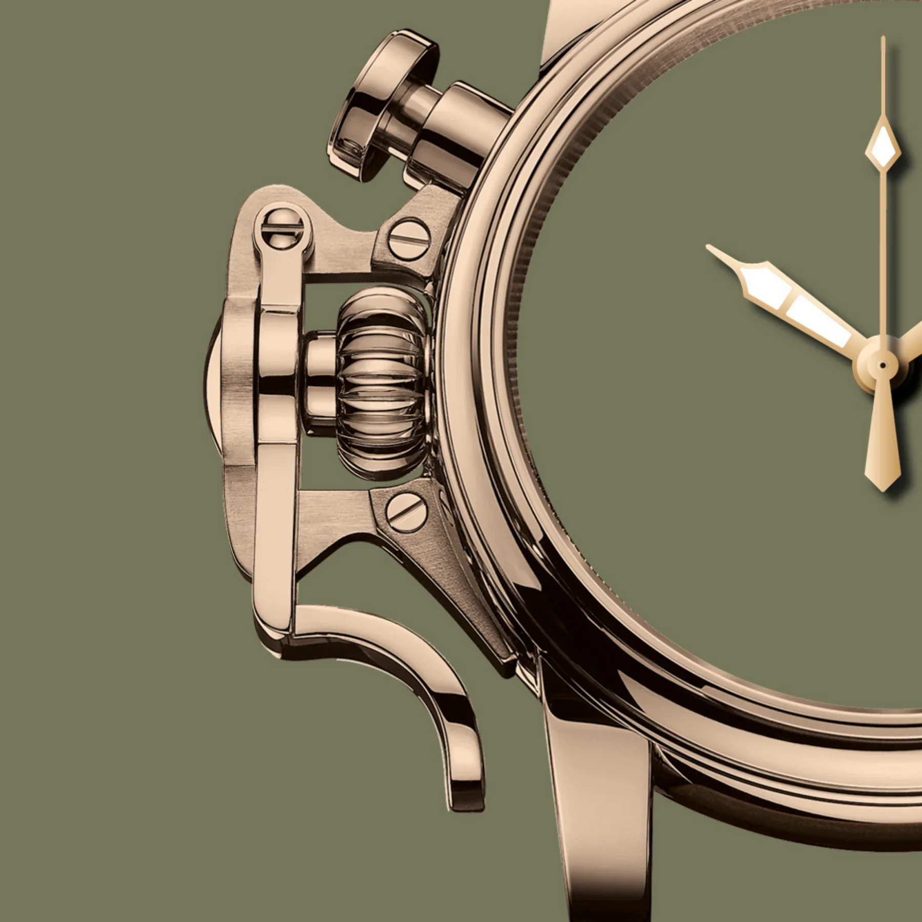 Graham Chronofighter Vintage Green Brown Watch 2CVAK.G02A - Image 4