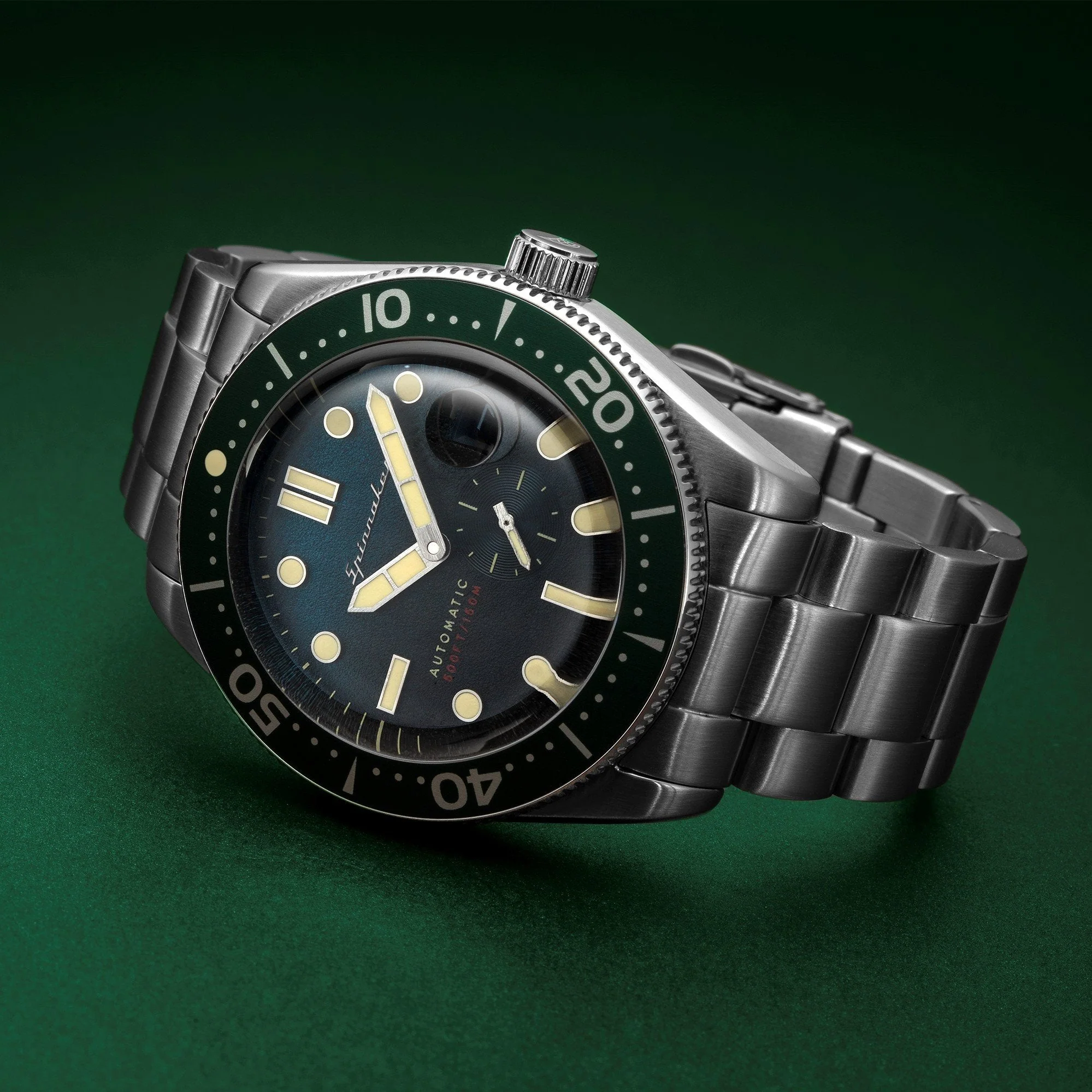 Spinnaker Men's Green Croft Watch - Image 3