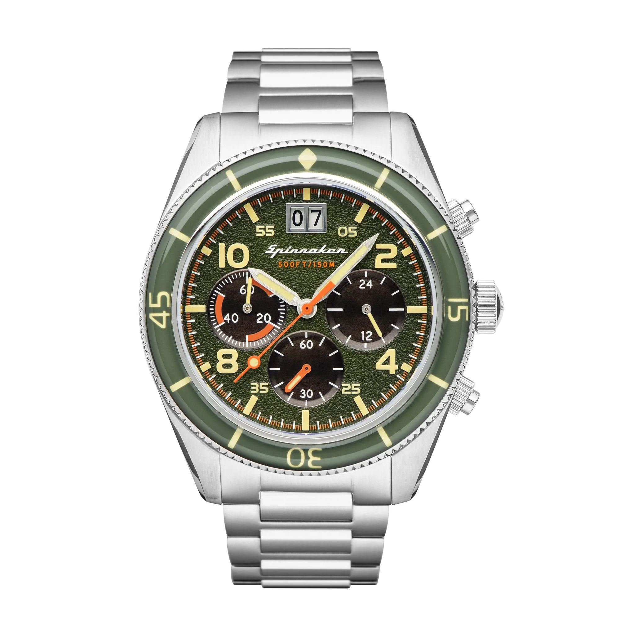 Spinnaker Men's Green Fleuss Watch