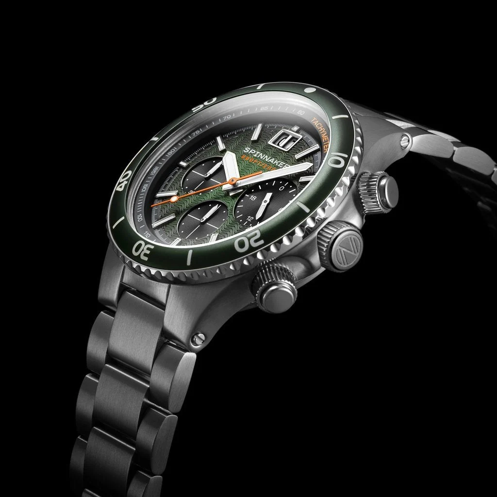 Spinnaker Men's Green Hydrofoil Watch - Image 2