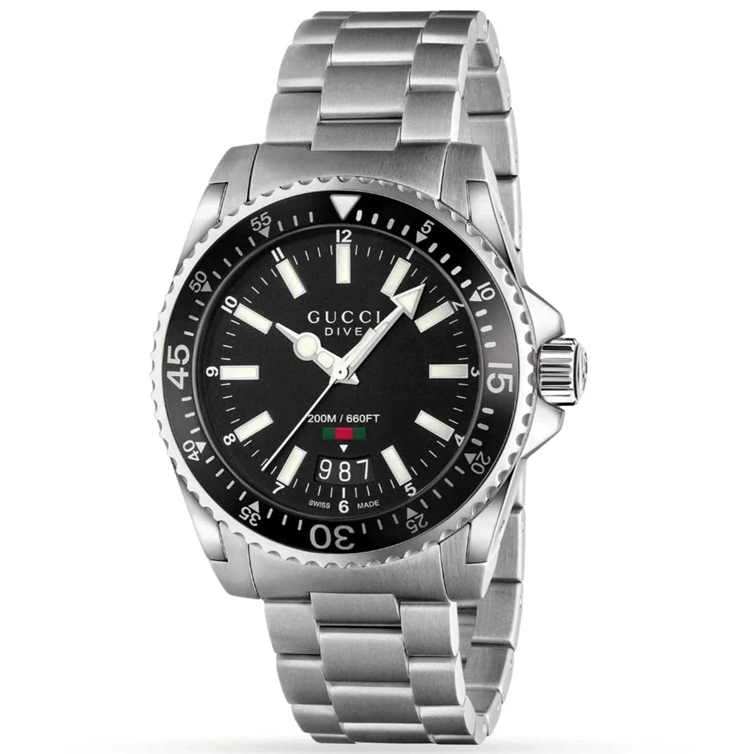 Gucci Men's Dive Black Watch