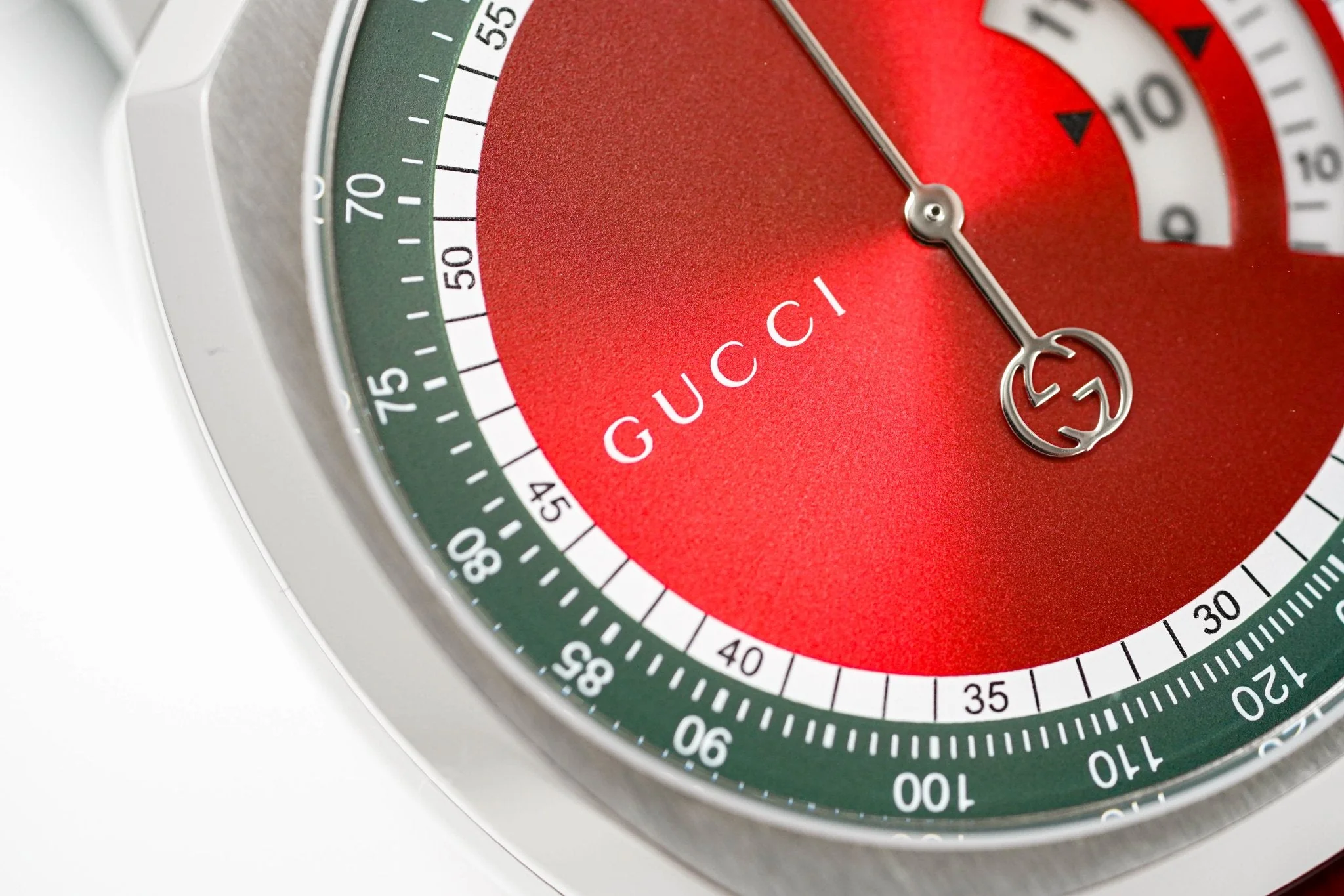 Gucci Grip Watch 40mm Red Green - Image 5
