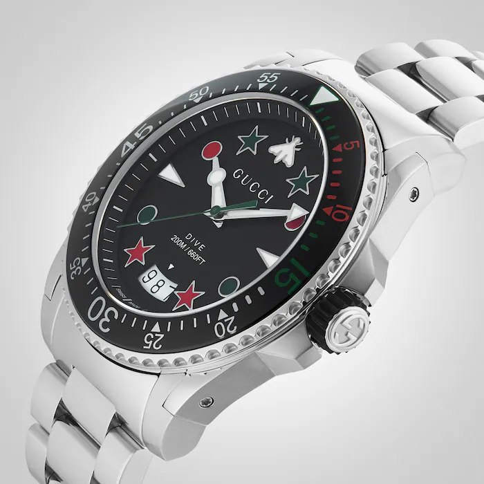 Gucci Watch Dive 40mm Black - Image 3
