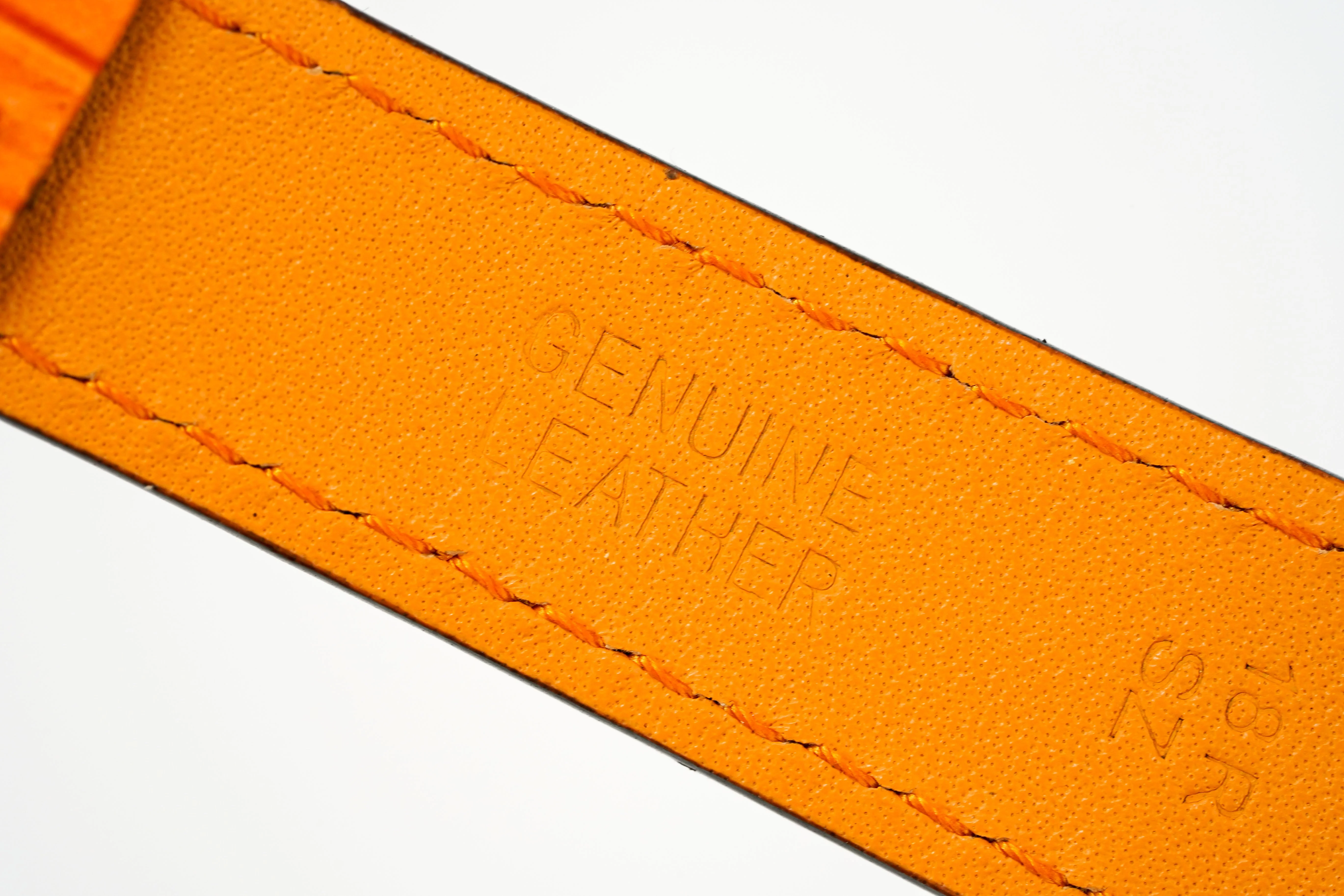 Gucci Watch Grip 35mm Gold PVD Orange - Image 3