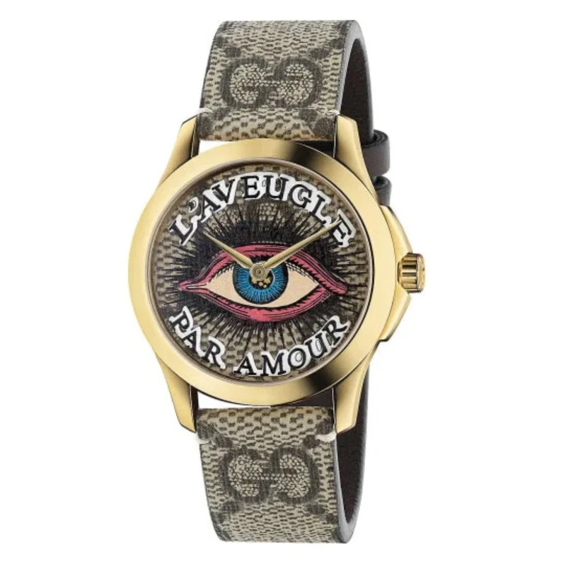 Gucci Watch G-Timeless 38mm Eye Beige