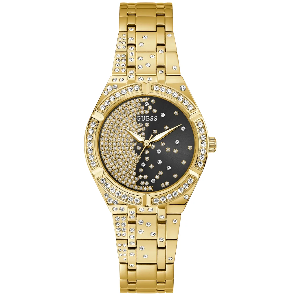 Guess Afterglow Ladies Gold Watch