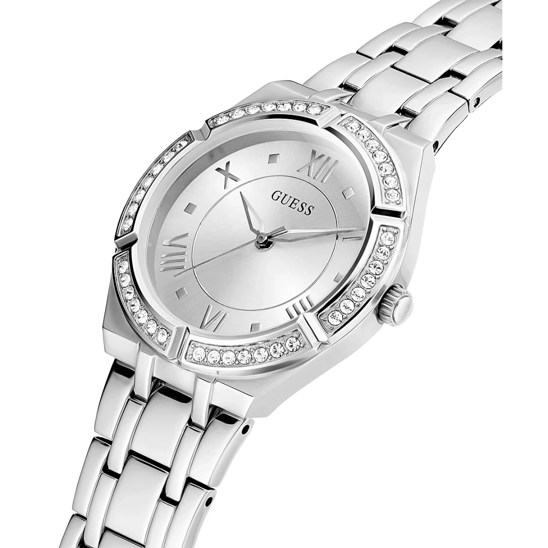 Guess Cosmo Ladies Silver Watch - Image 4