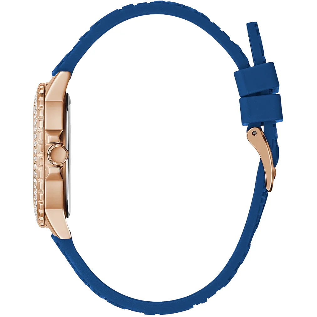 Guess Crown Jewel Ladies Blue Watch - Image 3