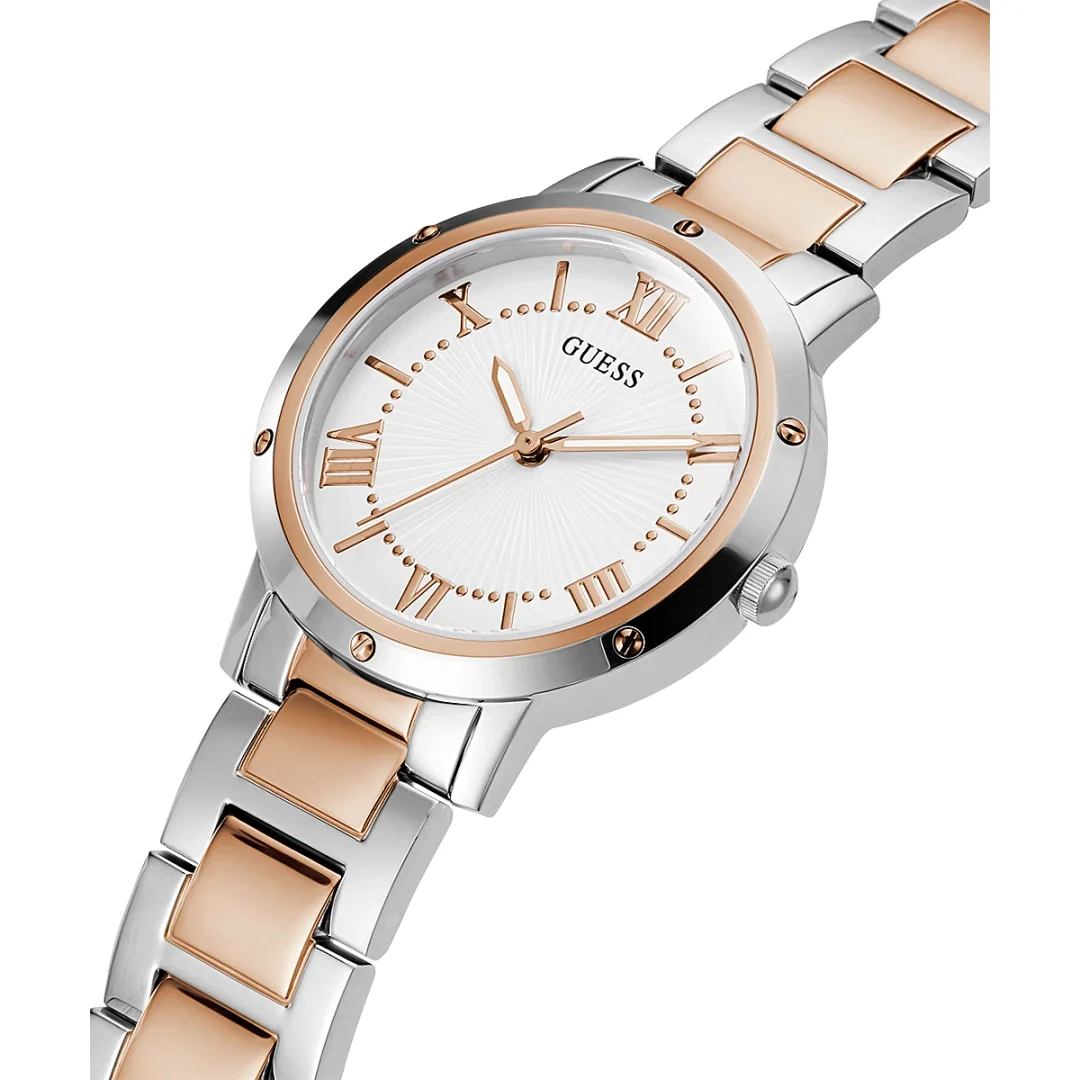 Guess Dawn Ladies Tow Tone Watch - Image 5