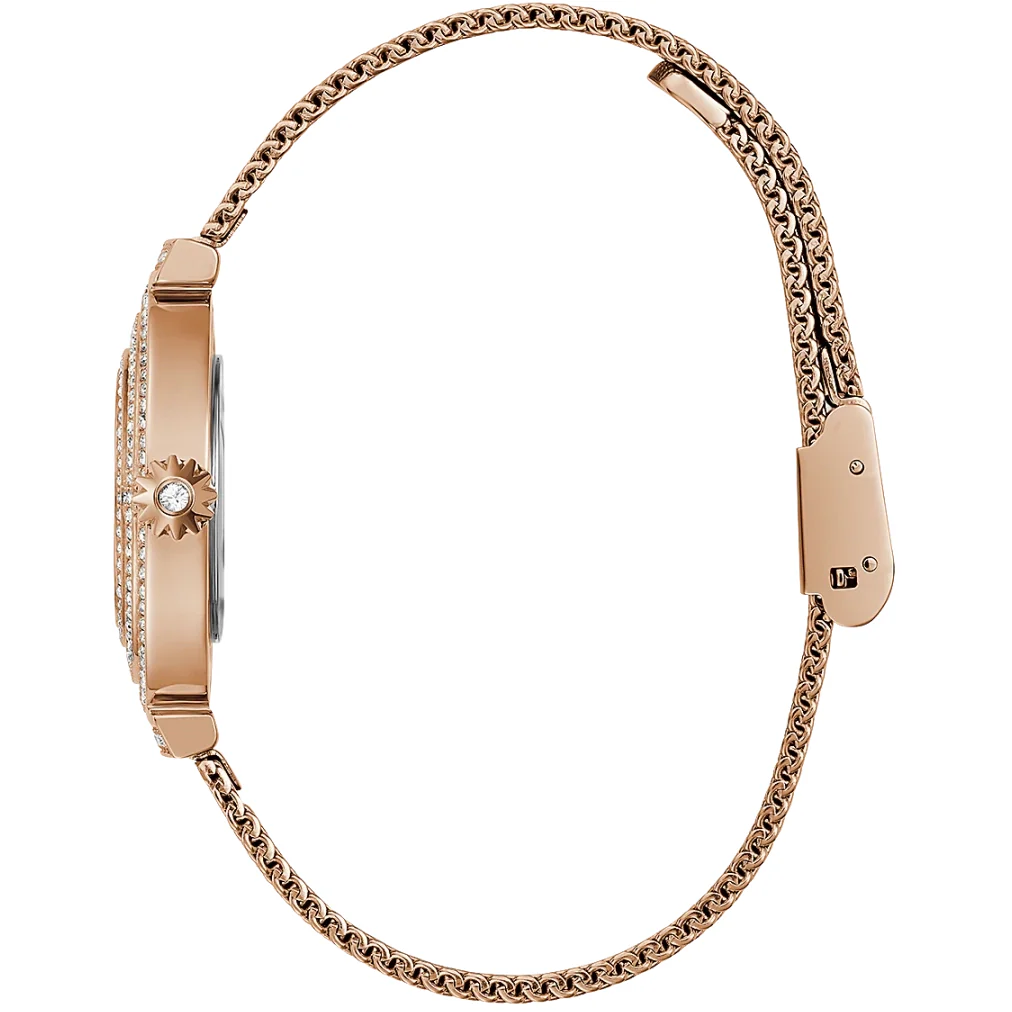 Guess Dream Ladies Rose Gold Watch - Image 3