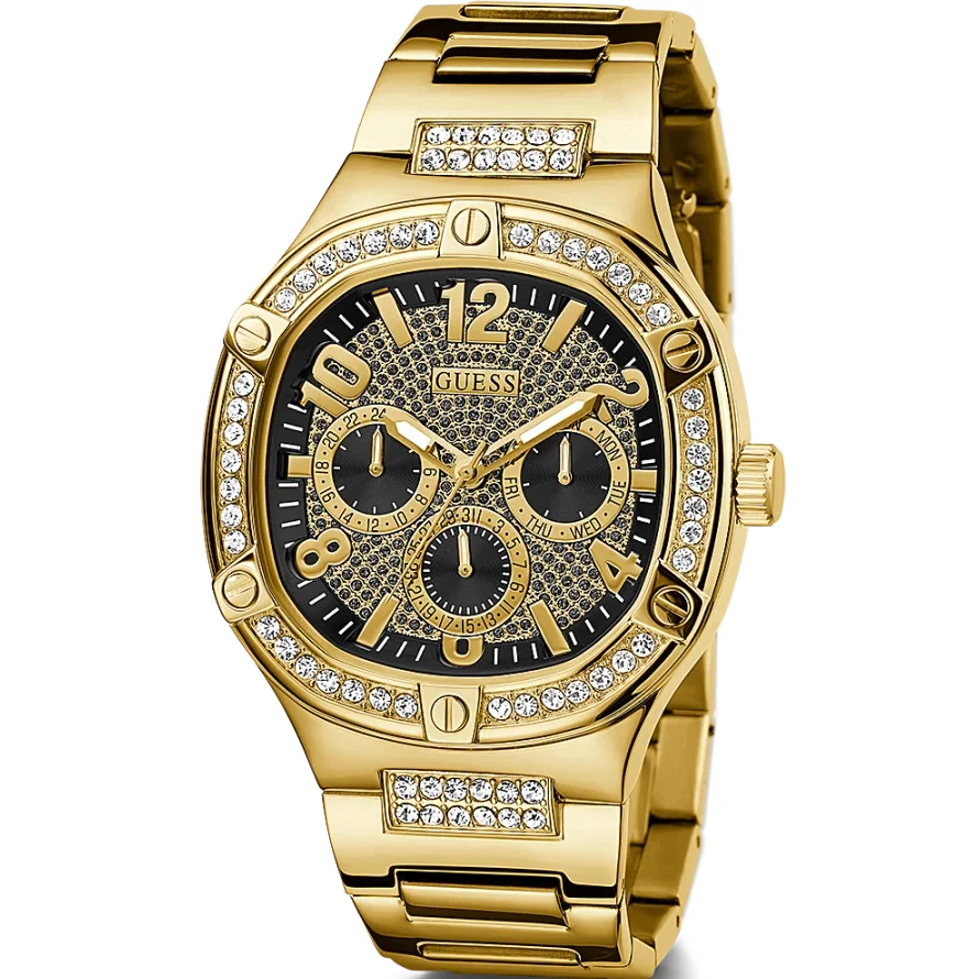 Guess Duke Men's Gold Watch - Image 5