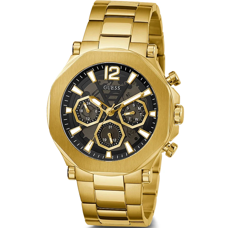 Guess Edge Men's Gold Watch - Image 5