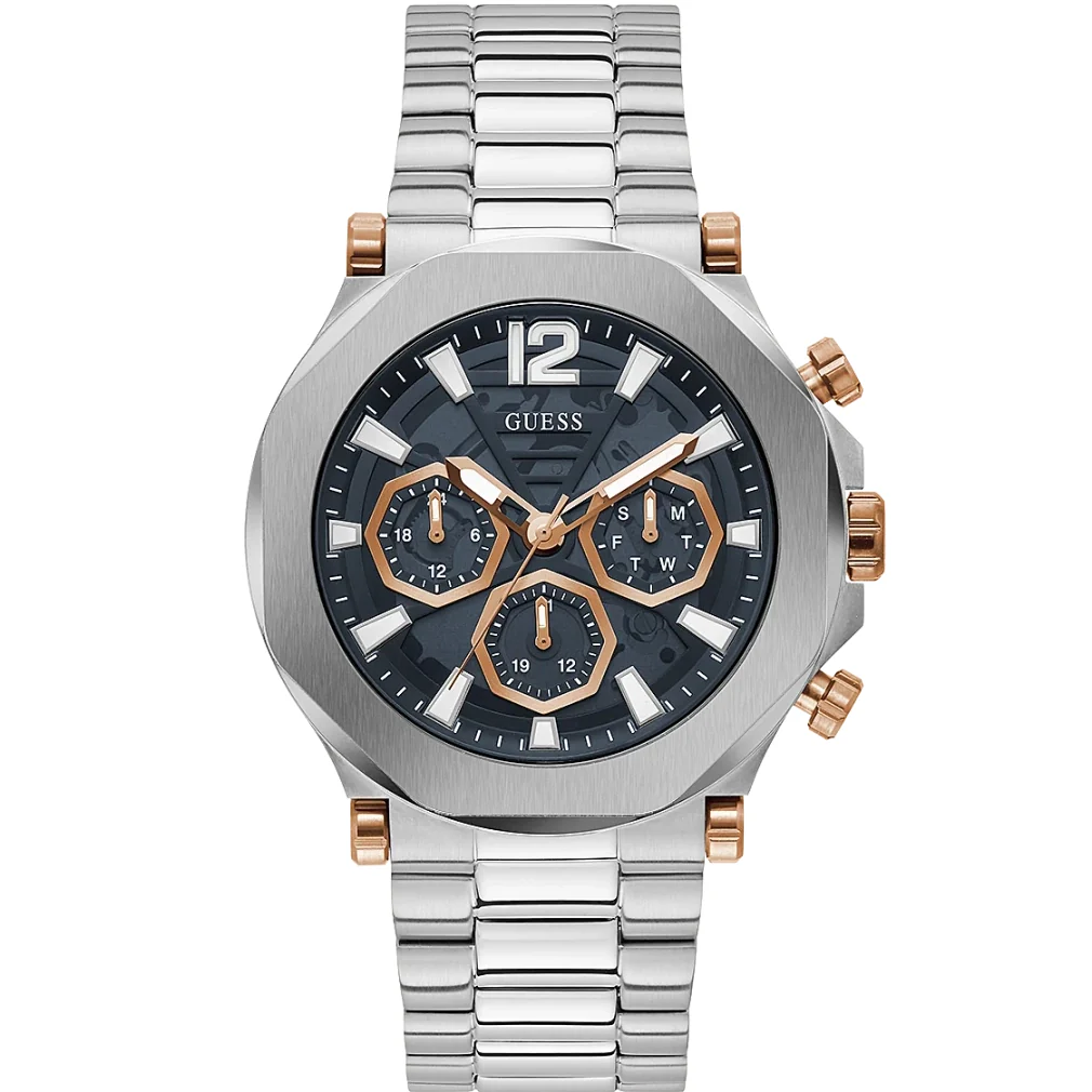 Guess Edge Men's Silver Watch