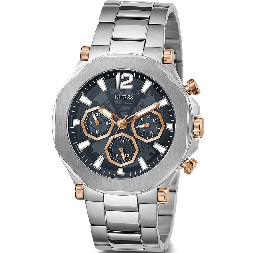 Guess Edge Men's Silver Watch - Image 5