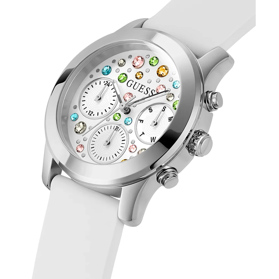 Guess Fantasia Ladies White Watch - Image 4