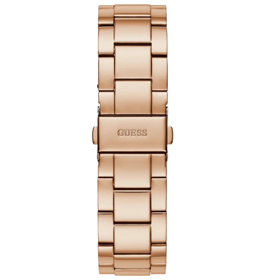 Guess Ladies Rose Gold Crush Watch - Image 2