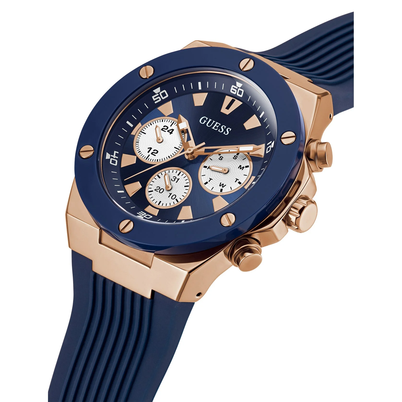 Guess Men's Poseidon Blue Watch - Image 2