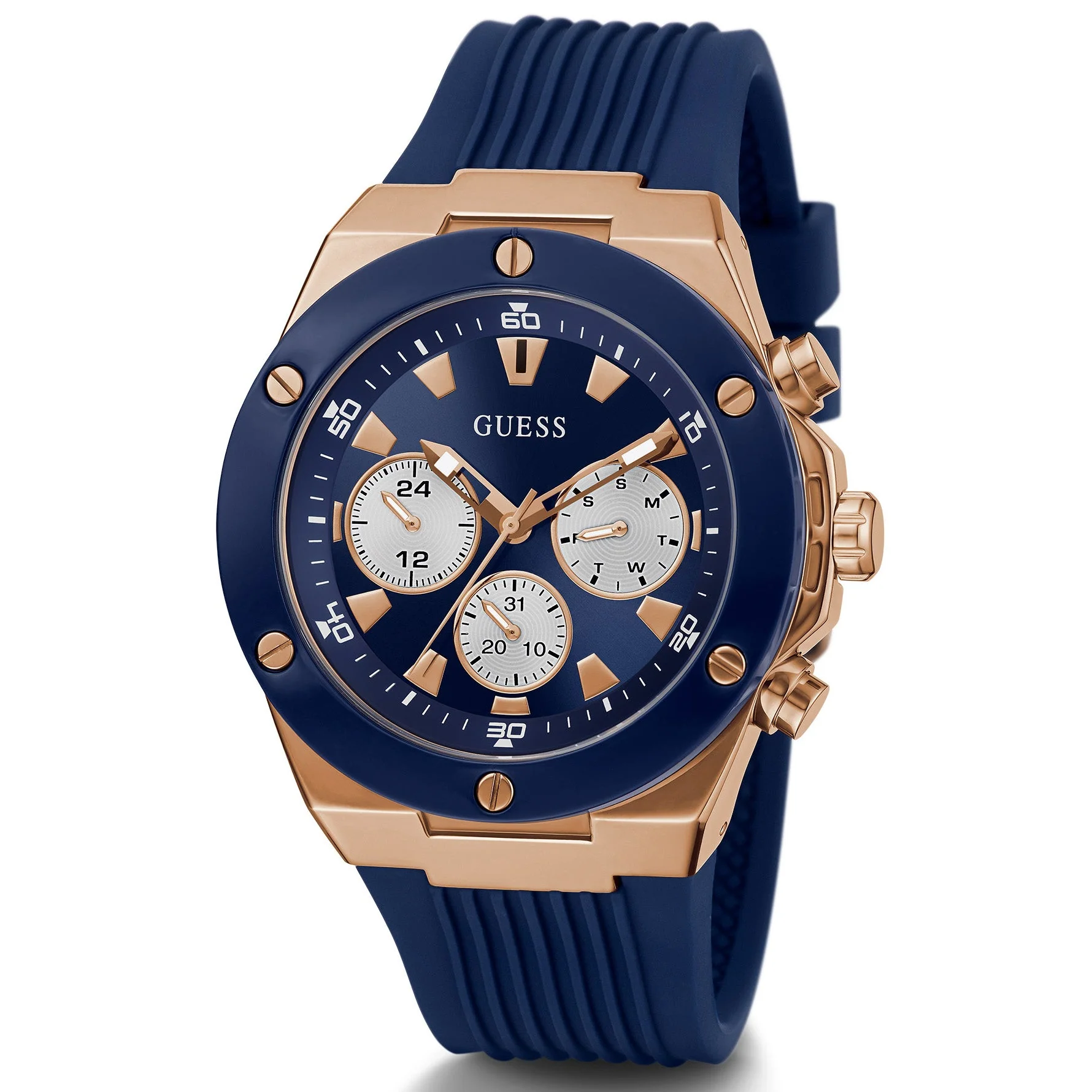 Guess Men's Poseidon Blue Watch - Image 3