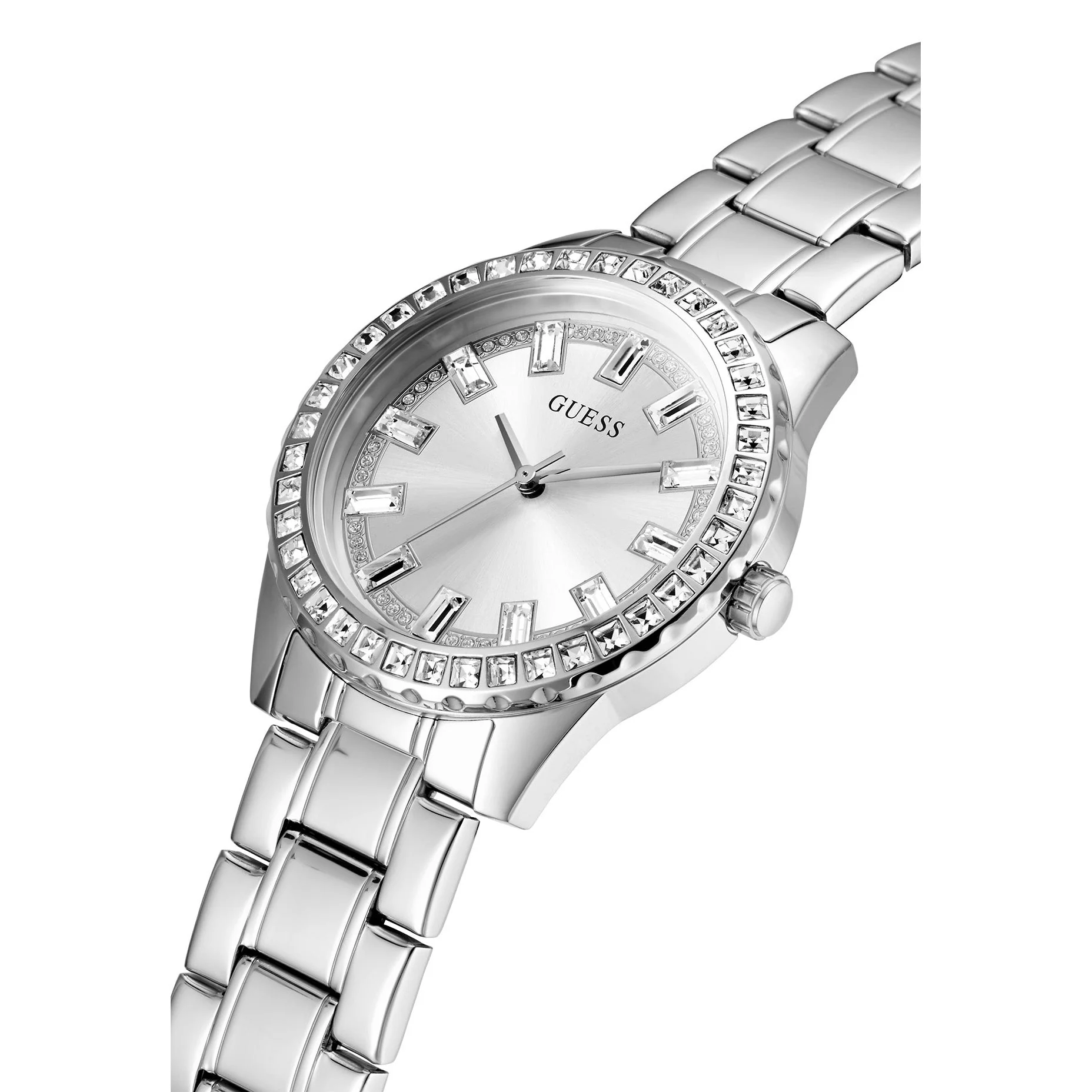 Guess Ladies Sparkler Silver Watch - Image 2
