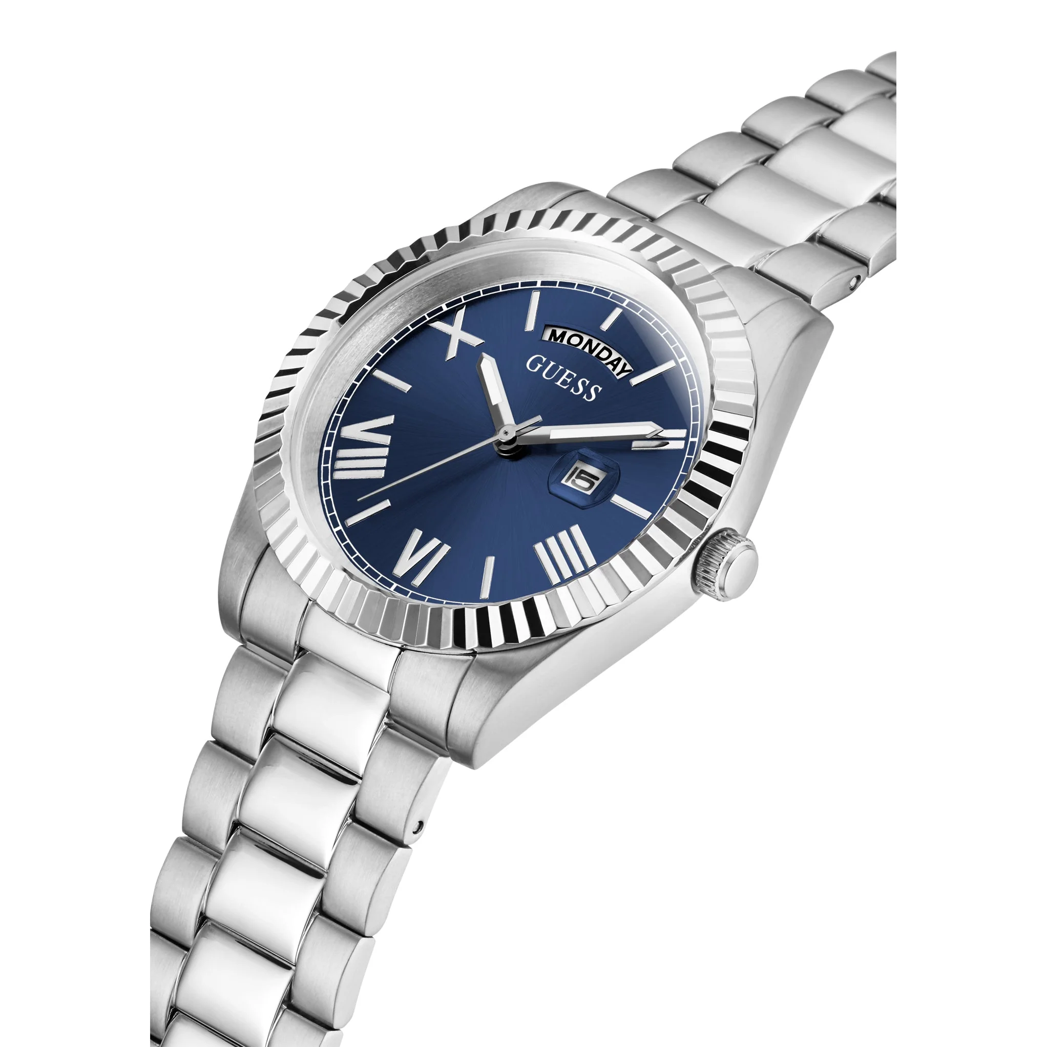 Guess Men's Connoisseur Blue Watch - Image 4