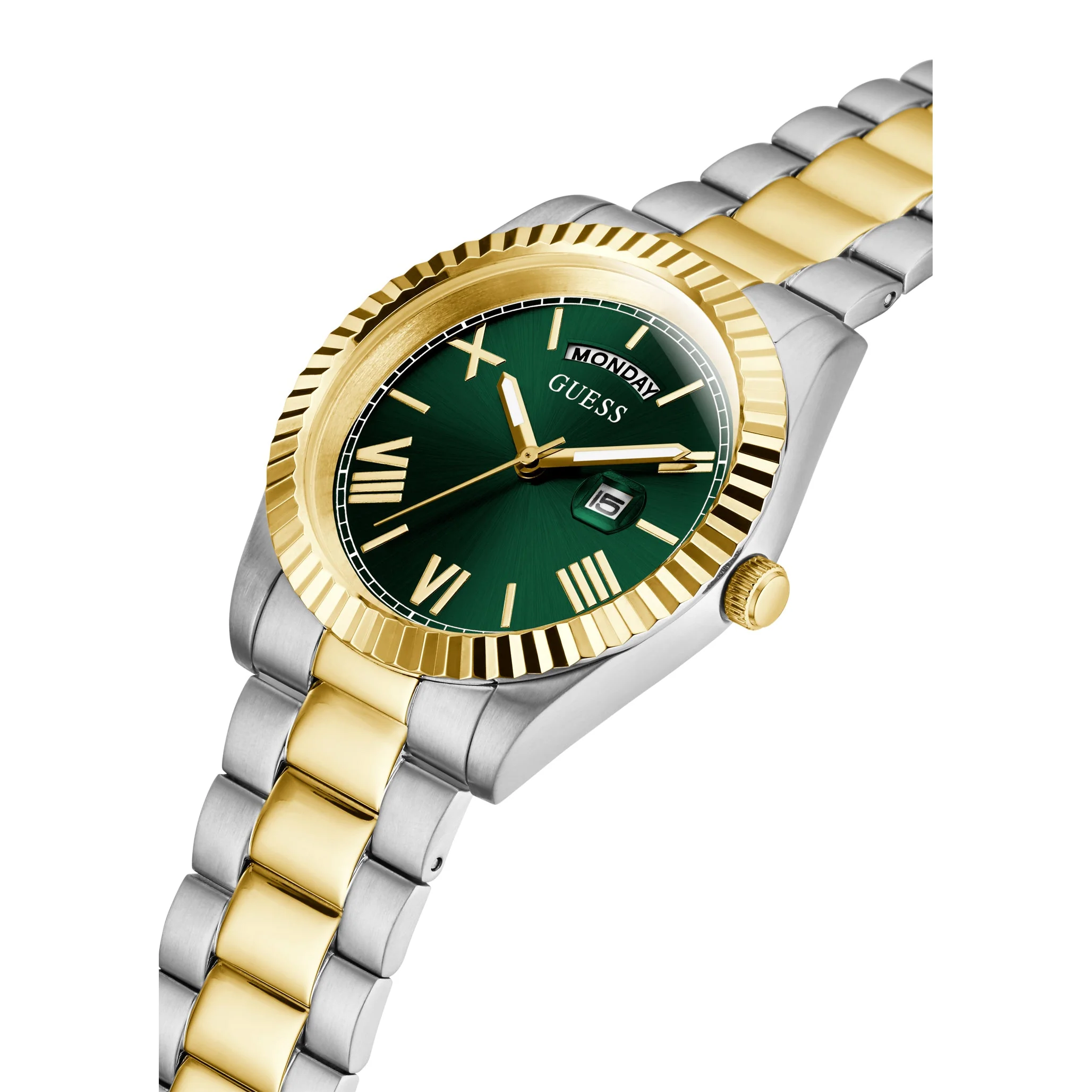 Guess Men's Connoisseur Two-Tone Watch - Image 4