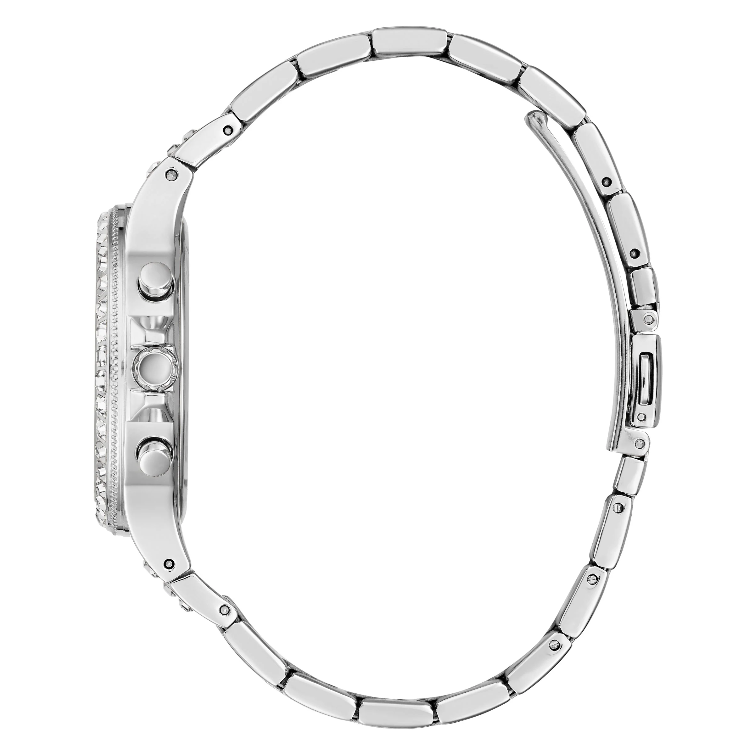 Guess Ladies Moonlight Silver Watch - Image 3