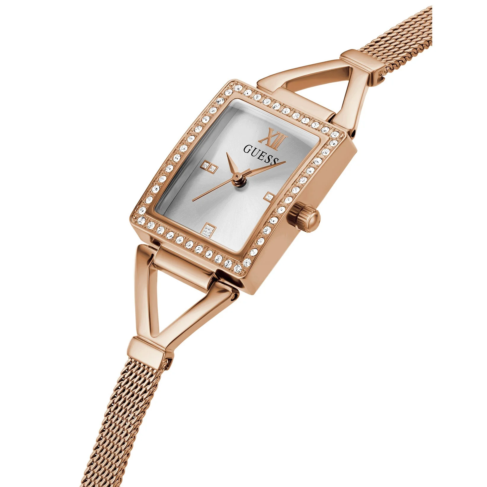 Guess Ladies Grace Rose Gold Watch - Image 3