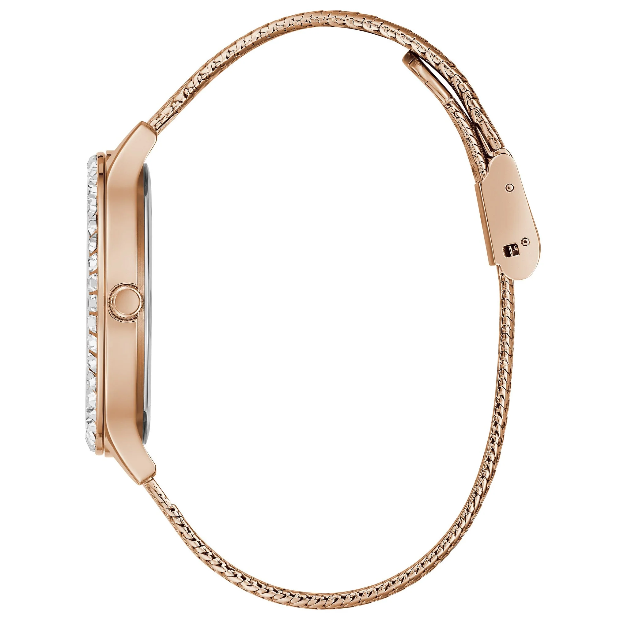 Guess Ladies Soiree Rose Gold Watch - Image 4