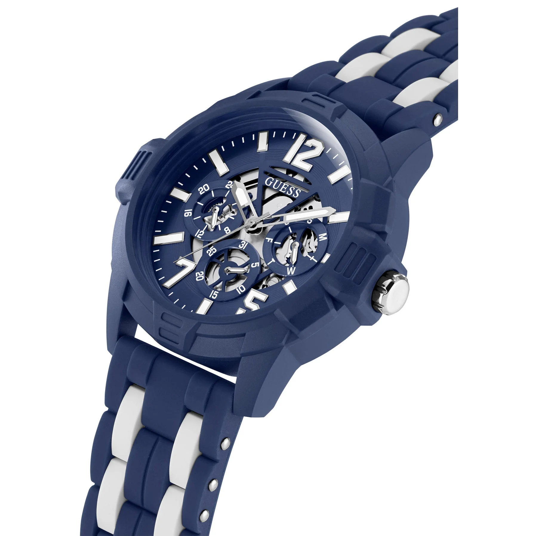 Guess Men's Striker Blue Watch - Image 2