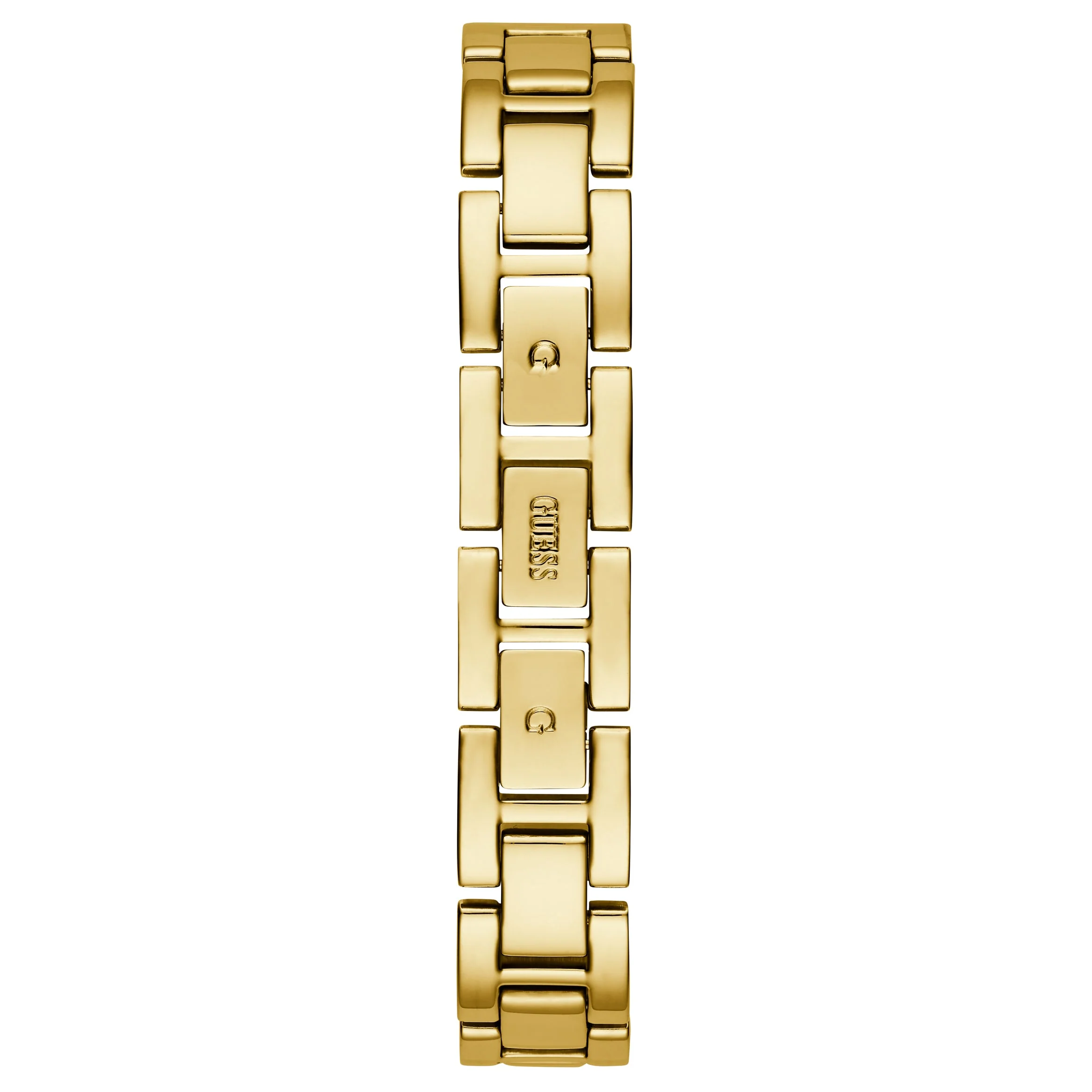 Guess Ladies Tri Luxe Gold Watch - Image 3