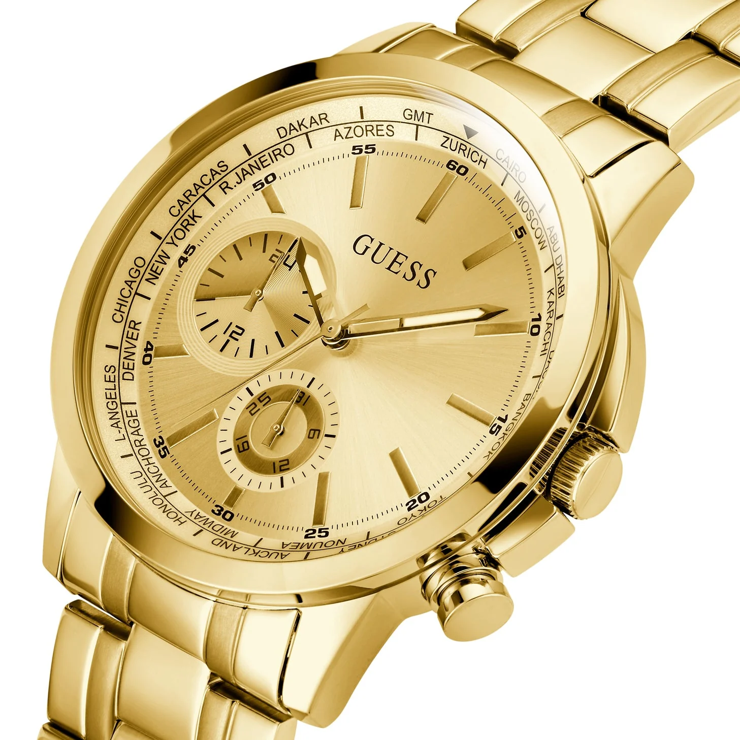 Guess Men's Spec Gold Watch - Image 2